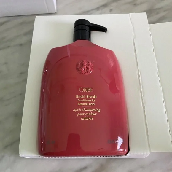 Oribe Bright Blonde 1 liter Conditioner FREE HALF Liter - Picture 3 of 9